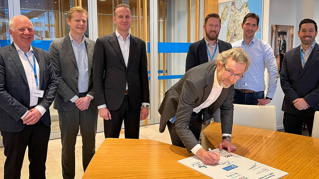 Contractondertekening nieuw raamcontract Hoogheemraadschap Holland Noorderkwartier
