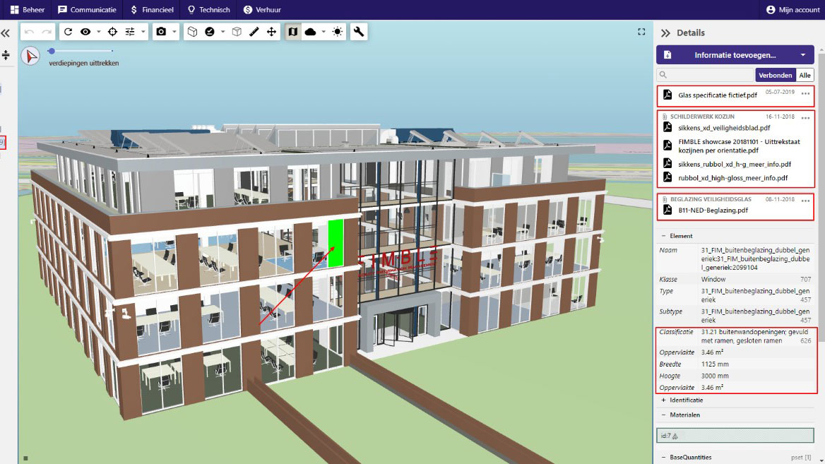 Bim model in uitwerking
