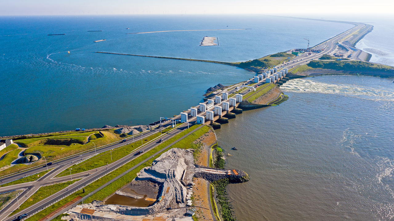 Afsluitdijk van Nederland