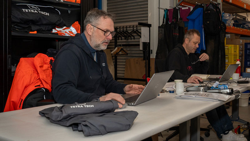 Bijhouden van kleding uitgave in magazijn